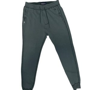 Abercrombie & Fitch Dark Green Fleece Joggers